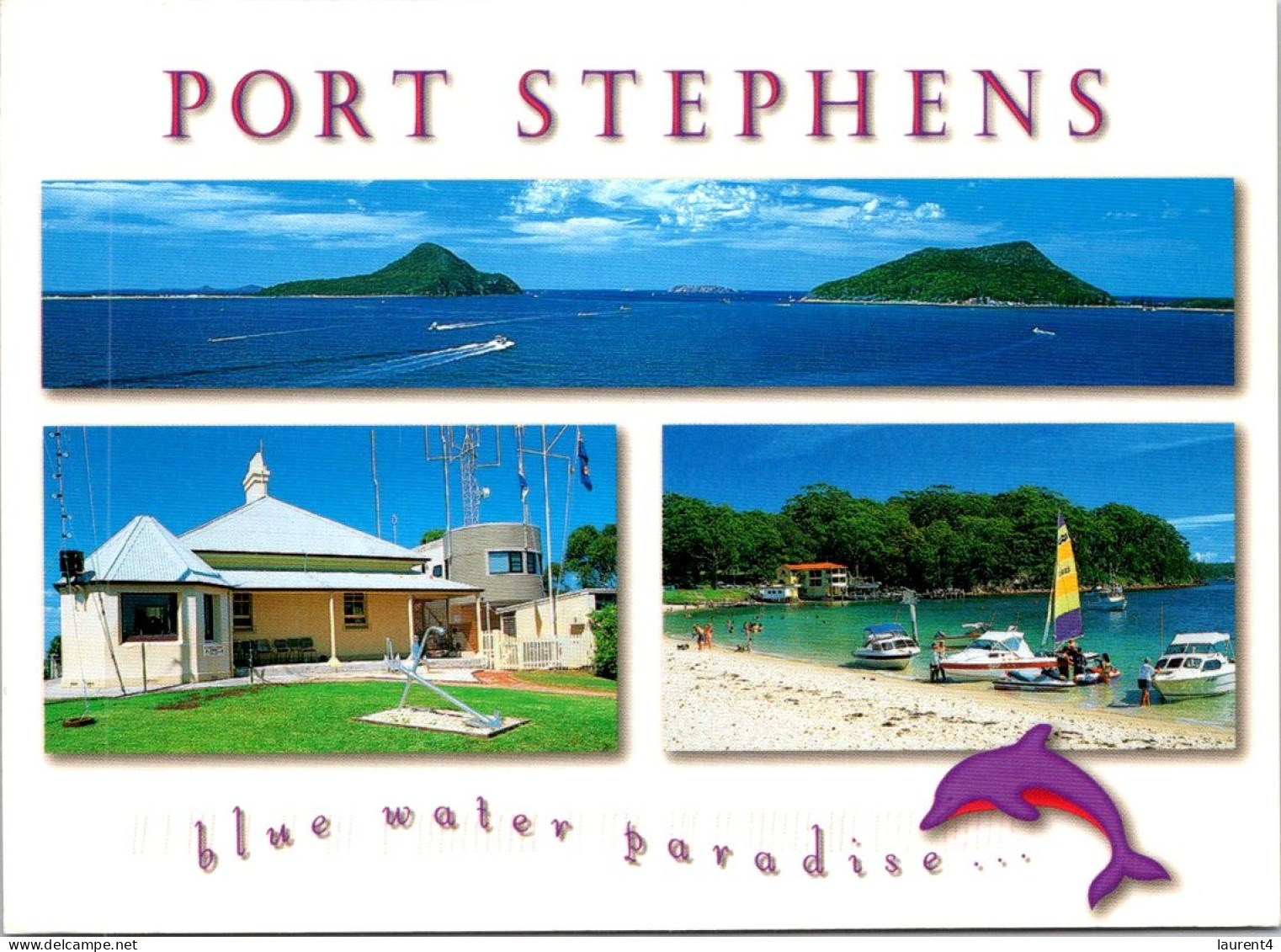 12-2-2024 (4 X 1) Australia - NSW - Port Stephens (posted With Bird Stamp) - Other & Unclassified