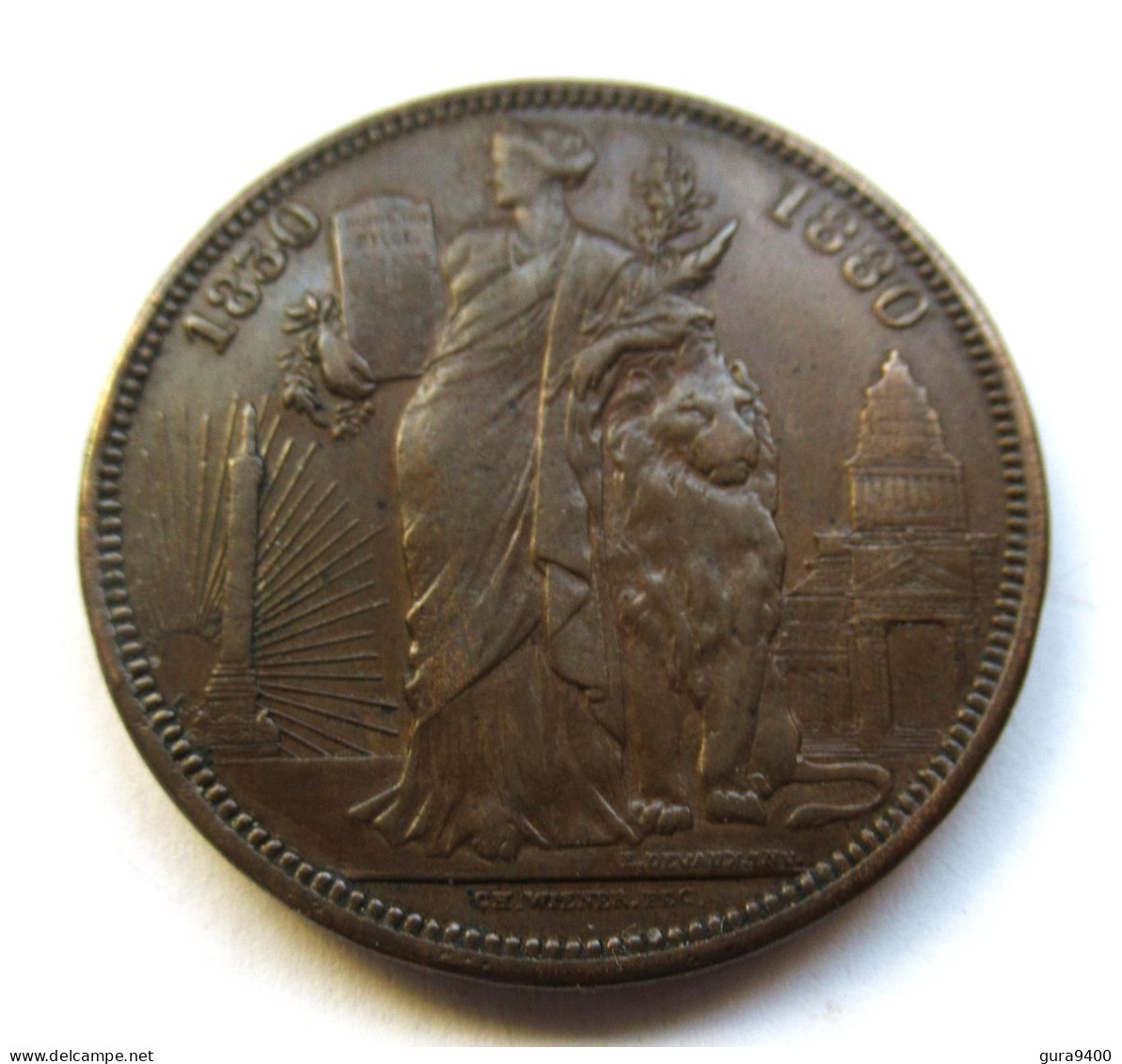 Belgie 5 Francs 1880 Module Independence - Ohne Zuordnung