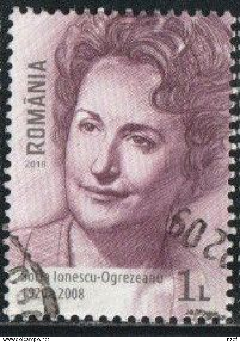 Roumanie 2018 Yv. N°6307 - Sofia Ionescu-Ogrezeanu - Oblitéré - Usati