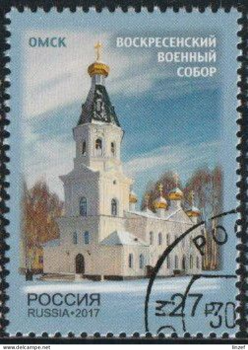 Russie 2017 Yv. N°7835 - Cathédrale Militaire De Voskresenskiy - Oblitéré - Oblitérés