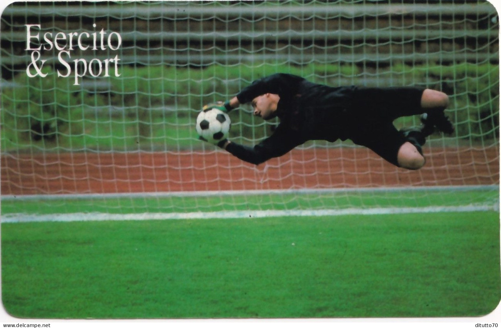 Calendarietto -  Esercito E Sport - Calcio - Anno 1990 - Petit Format : 1991-00