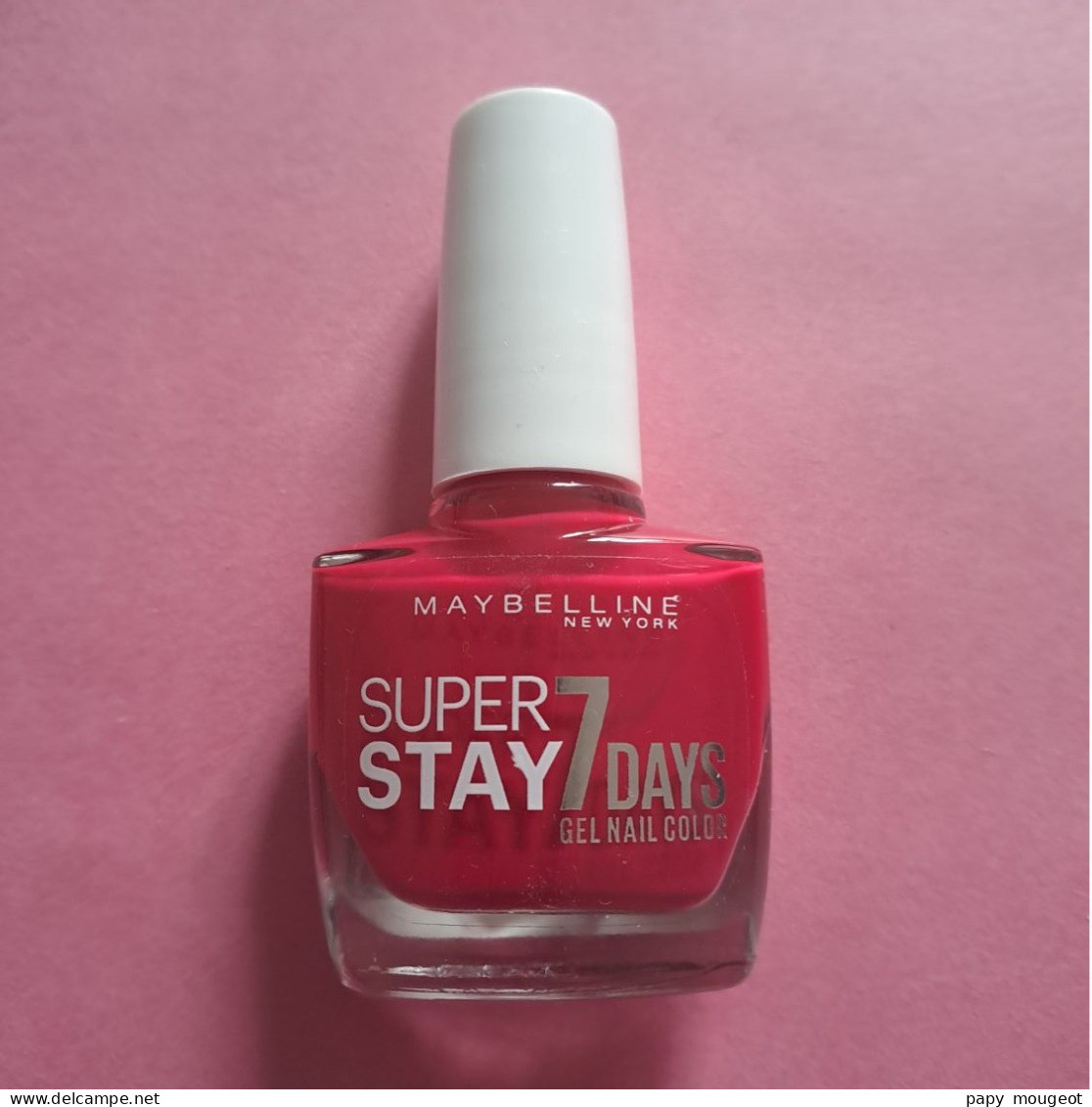 Vernis à Ongles Super Stay 7 Days Maybelline New York N°180 Rose Fuchsia - Productos De Belleza