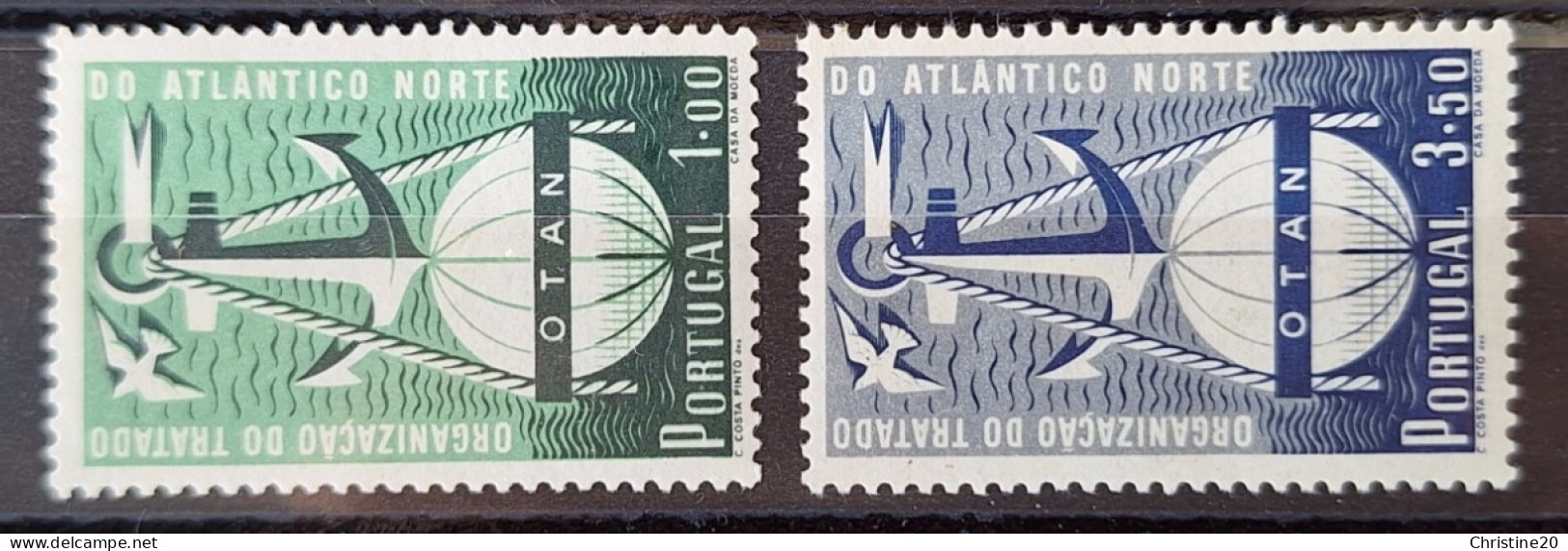 Portugal 1952 N°760/61 *TB Cote 250€ - Neufs