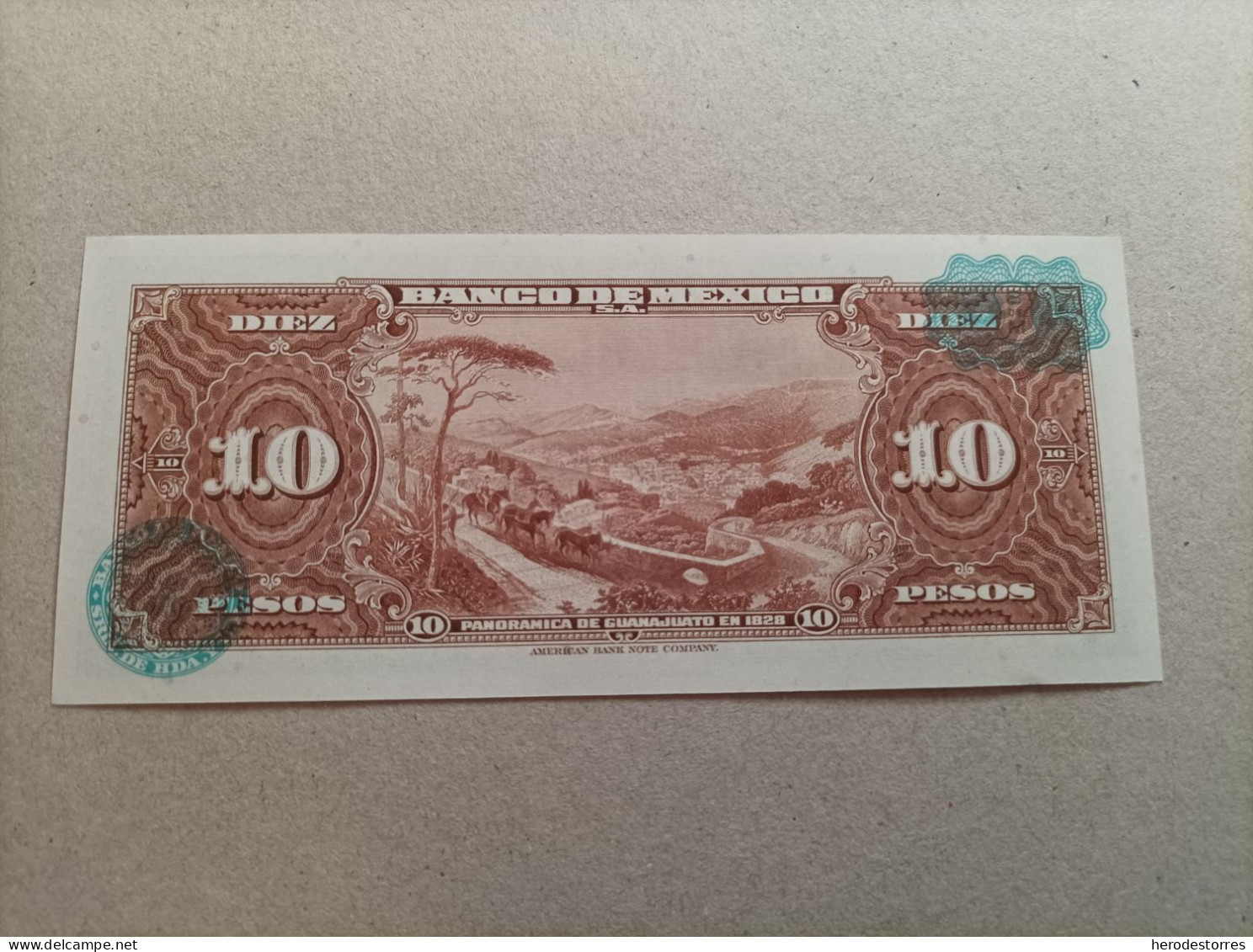 Billete De México 10 Pesos, Año 1963, UNC - Mexique