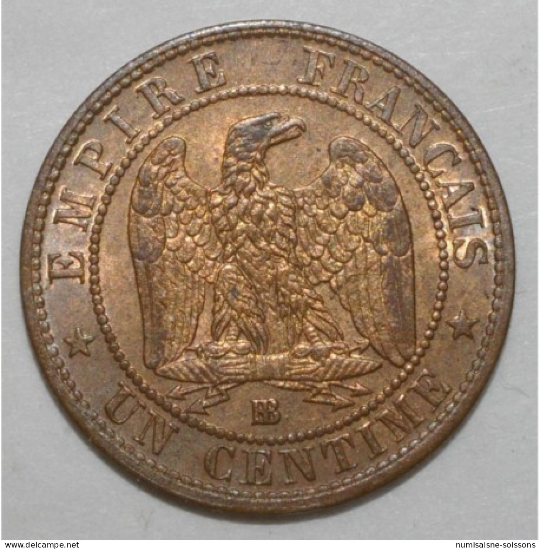 GADOURY 87 - 1 CENTIME 1861 BB STRASBOURG TYPE NAPOLEON III - SUP - KM 795.2 - 1 Centime