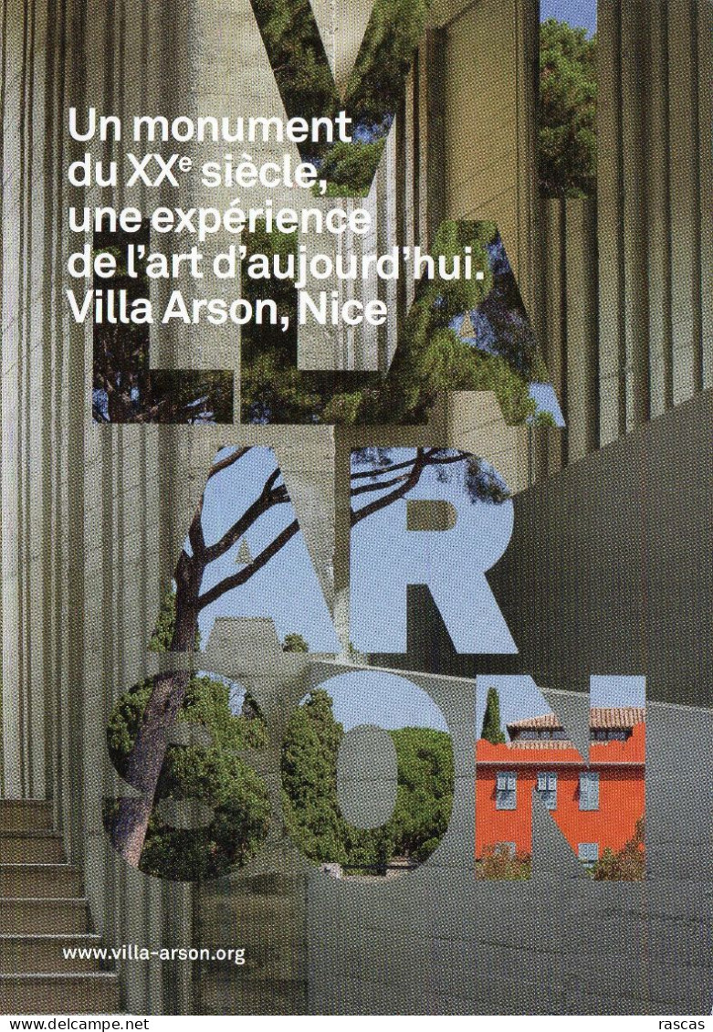 CPM GRAND FORMAT 1 - ALPES MARITIMES - NICE - VILLA ARSON - UN MONUMENT DU XX EME SIECLE - UNE EXPERIENCE DE L'ART - Museen