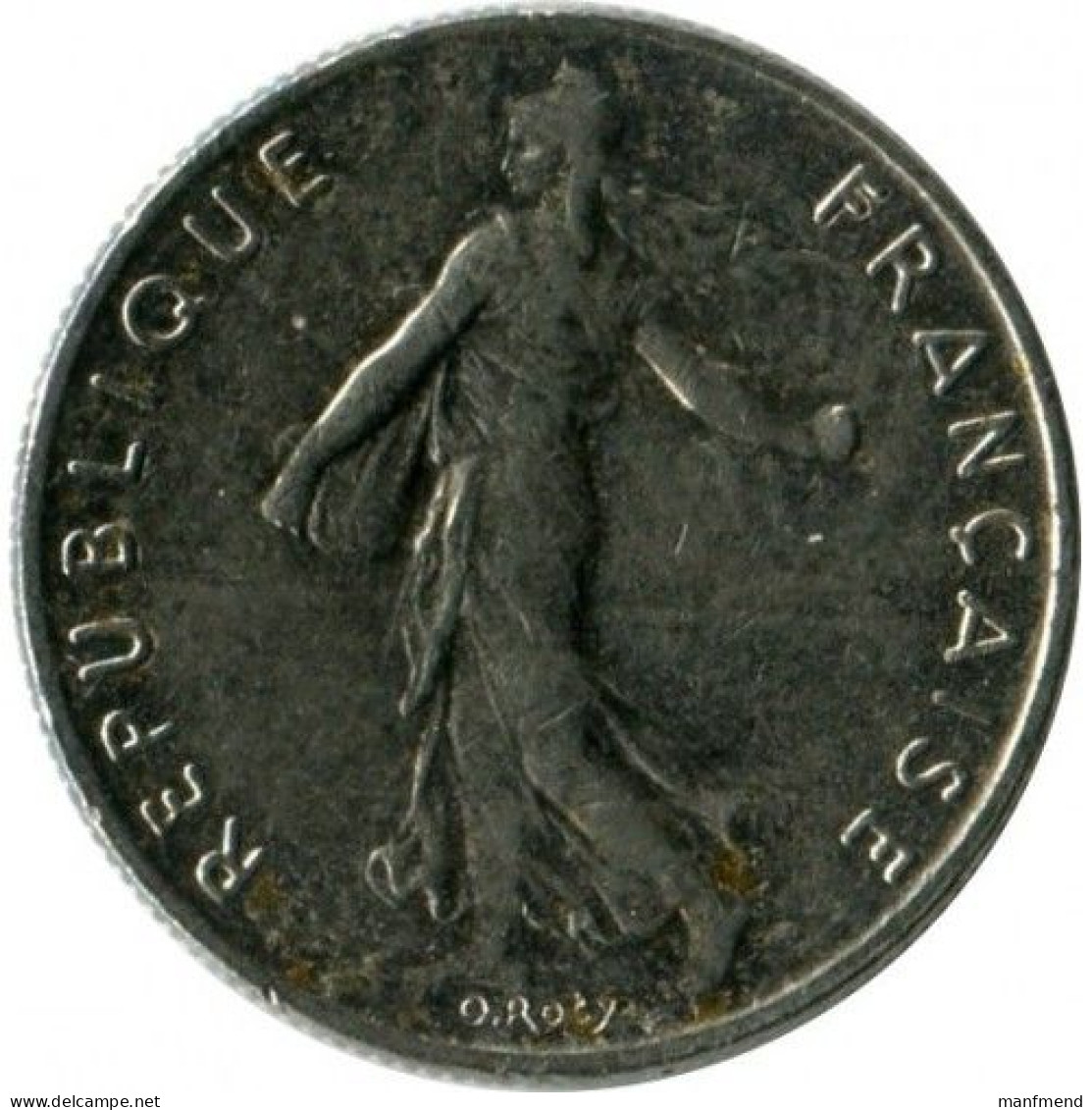 France - 1987 - KM 931 - 1/2 Franc - XF - 1/2 Franc