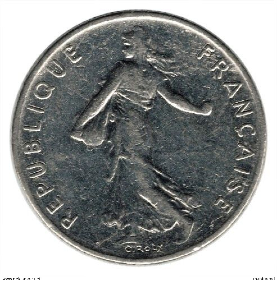 France - 1978 - KM 931 - 1/2 Franc - XF - 1/2 Franc