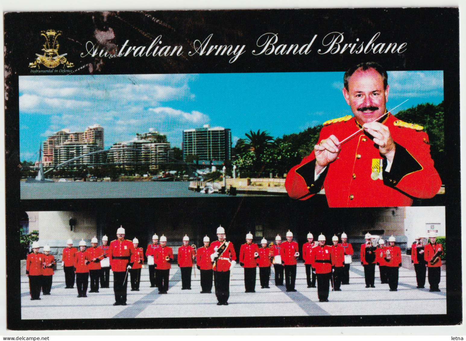 Australia QUEENSLAND QLD Army Band Gallipoli Barracks Enoggera BRISBANE Postcard C1970s-80s - Brisbane