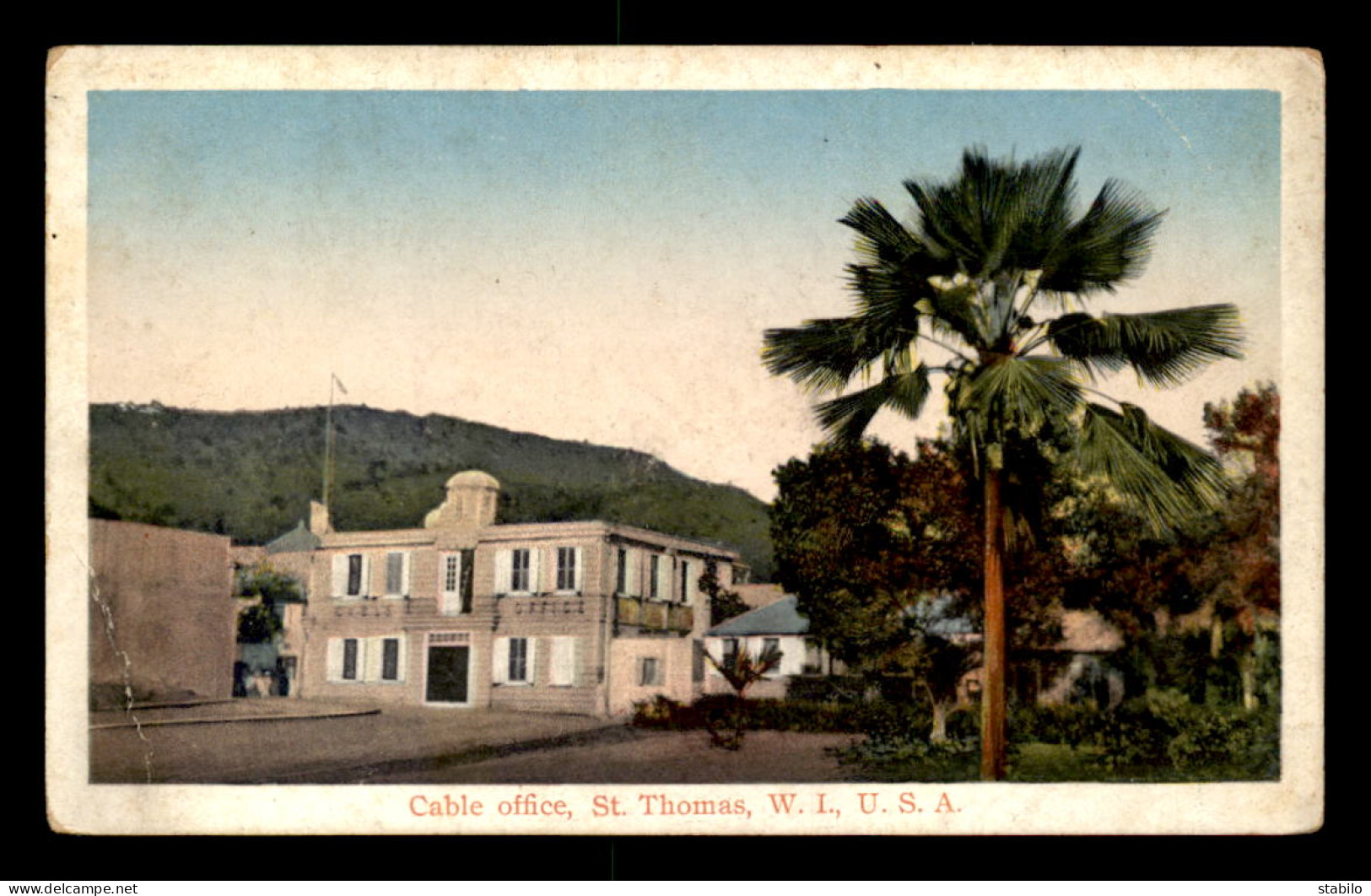 ILES VIERGES - ST THOMAS - CABLE OFFICE - VOIR ETAT - Virgin Islands, US