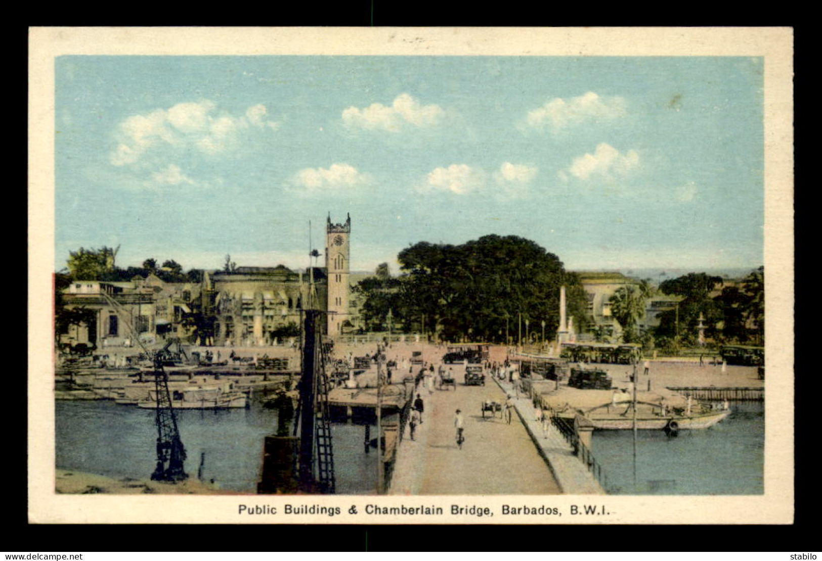 BARBADES - PUBLIC BUILDINGD AND CHAMBERLAIN BRIDGE - Barbades