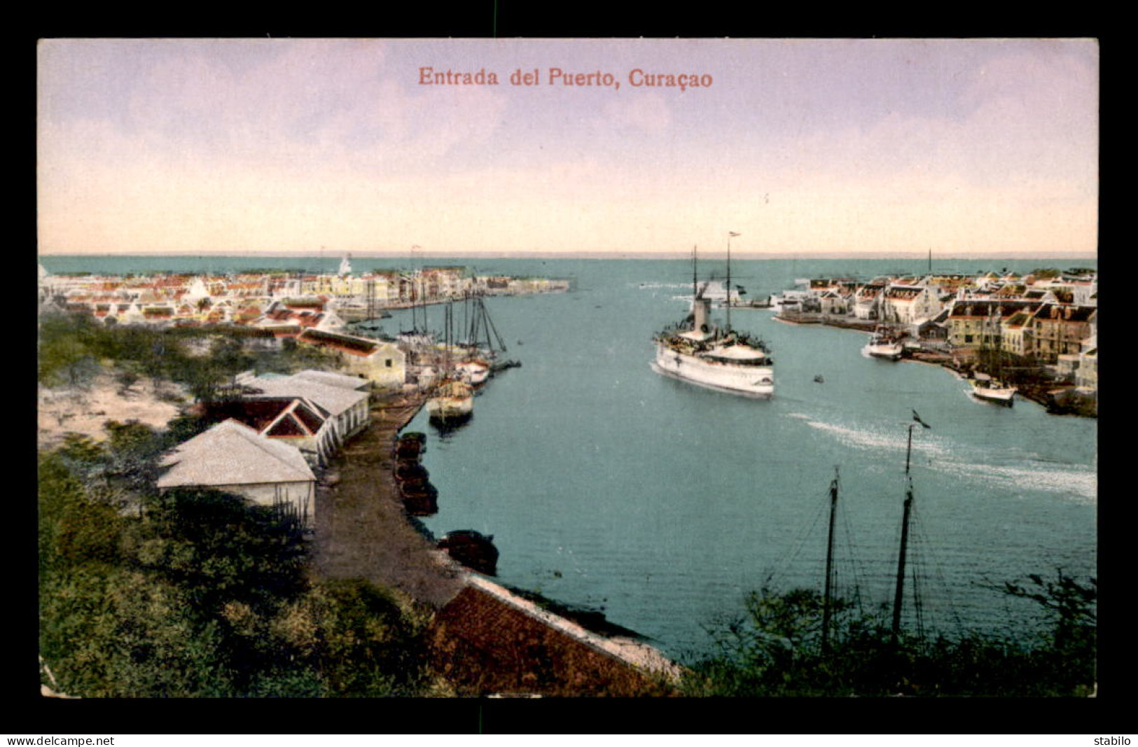 CURACAO - ENTRADA DEL PUERTO - Curaçao