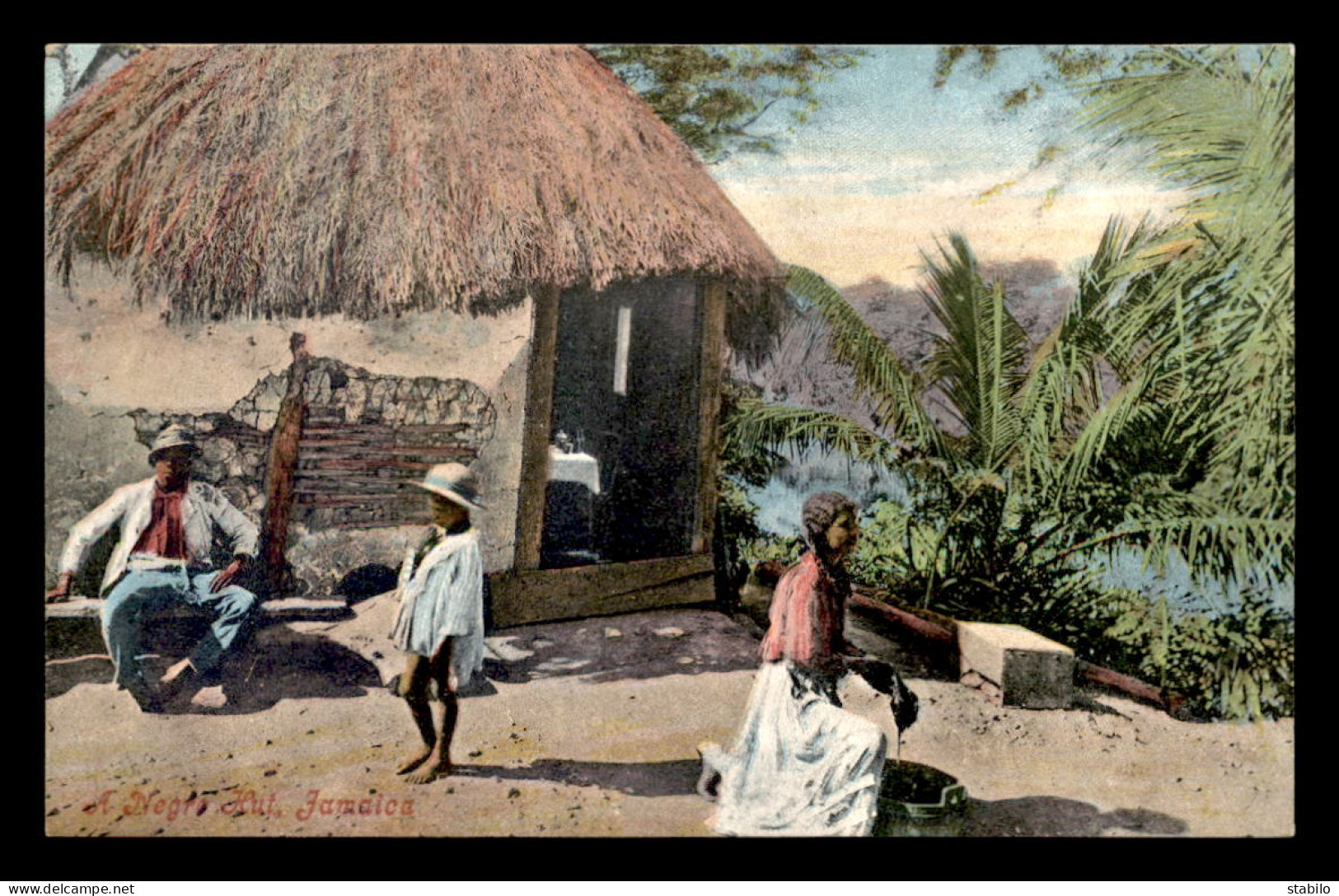 JAMAIQUE - A NEGRO HUT - Jamaïque