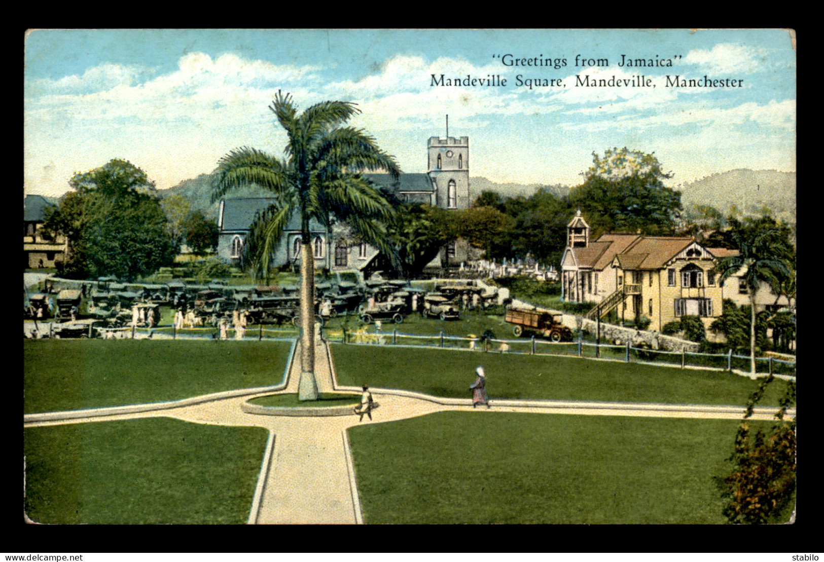 JAMAIQUE - MANDEVILLE SQUARE - Jamaica