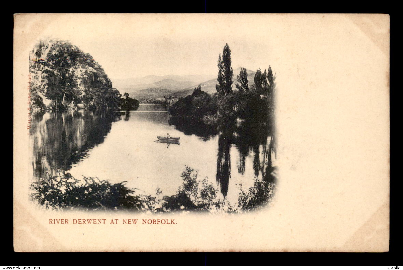 AUSTRALIE - RIVER DERWENT AT NEW NORFOLK - Norfolk Island