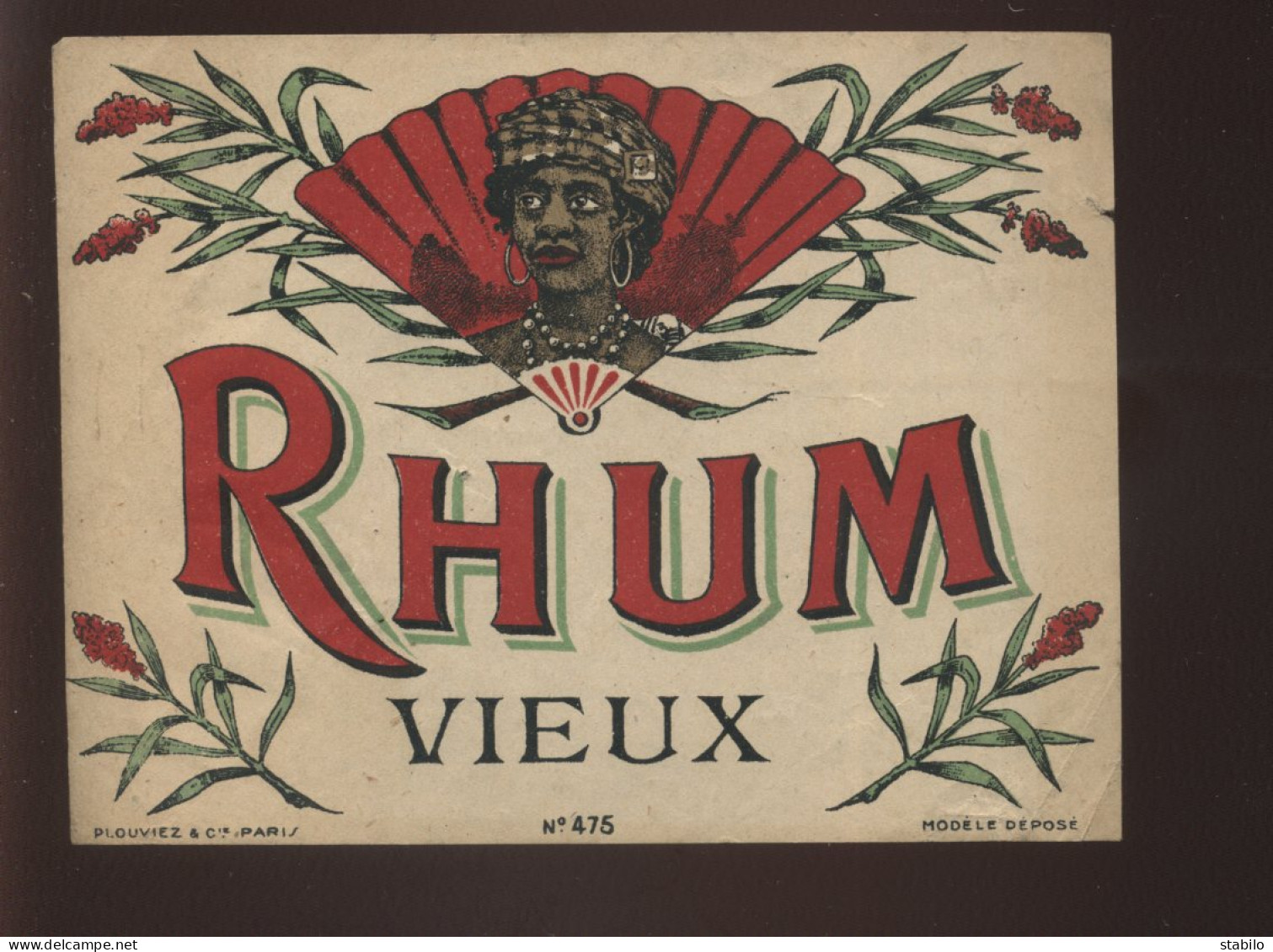 ETIQUETTES - RHUM VIEUX - Rhum