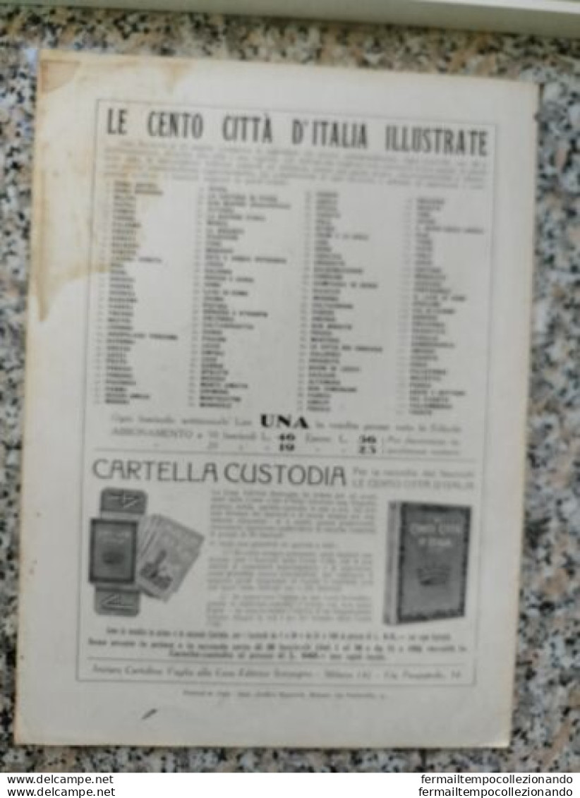 Bi Le Cento Citta' D'italia Illustrate Vallombrosa La Bell'oasi Nel Centro Itali - Tijdschriften & Catalogi