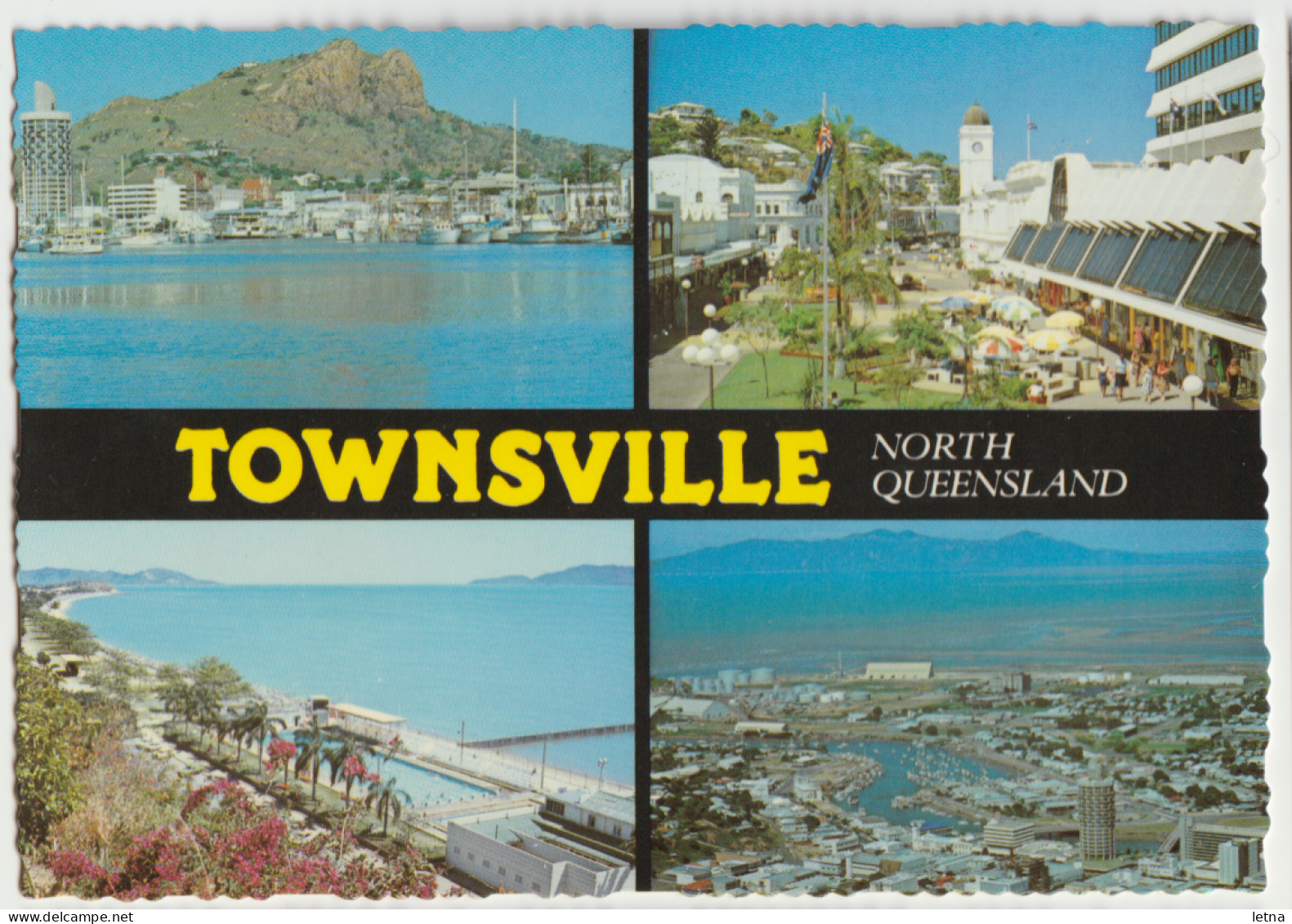 Australia QUEENSLAND QLD Multiviews Of TOWNSVILLE Murray Views W65C Postcard C1970s - Townsville