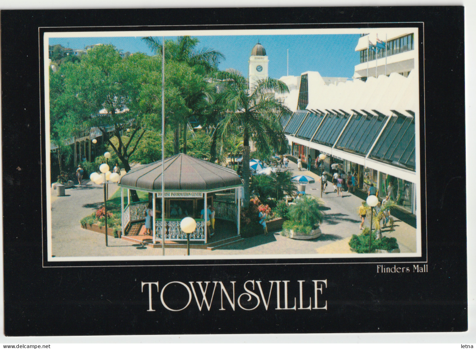 Australia QUEENSLAND QLD Flinders Mall TOWNSVILLE Peer PC0461 Postcard 1983 - Townsville