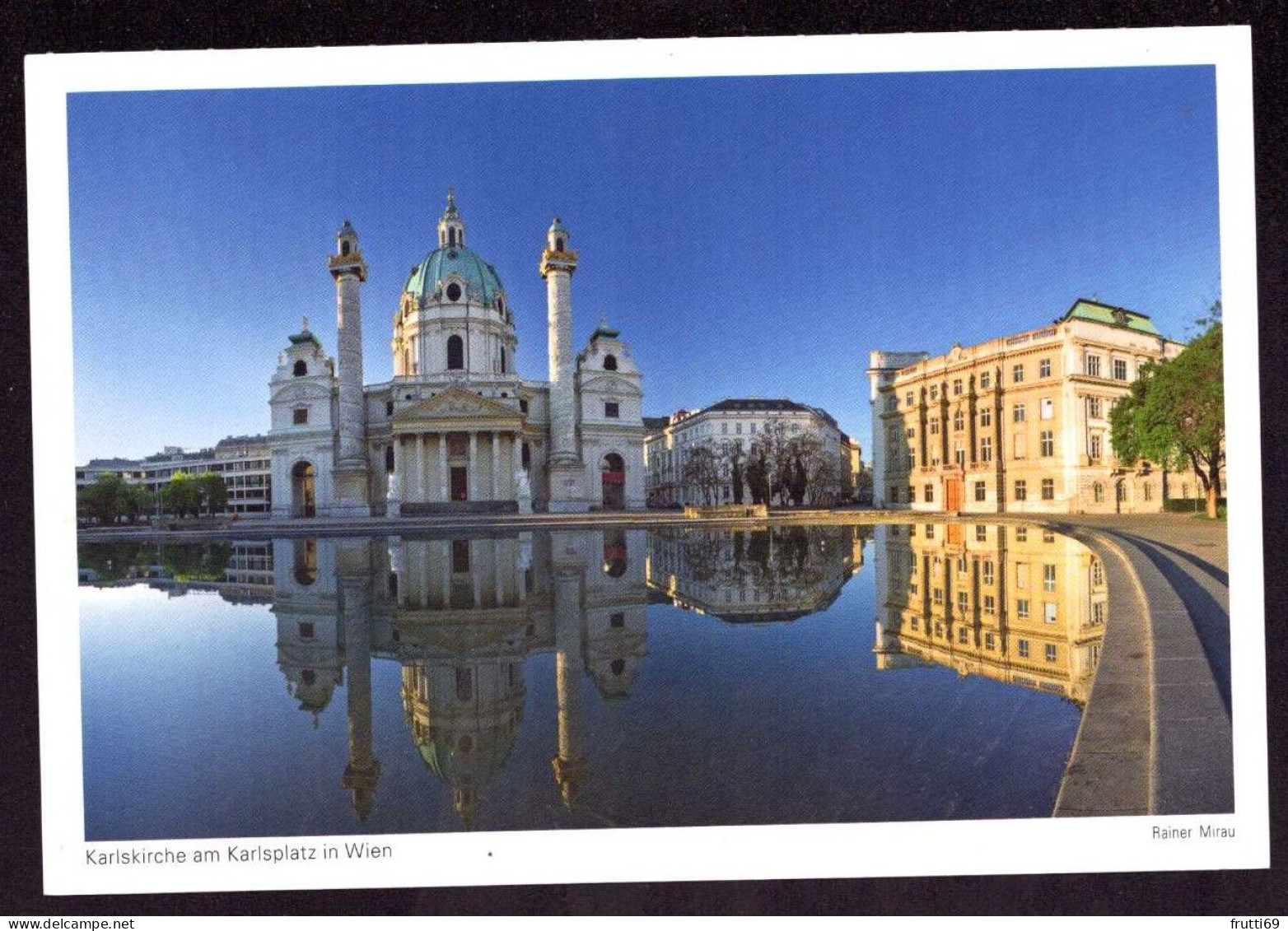 AK 201129 AUSTRIA - Wien - Karlskirche Am Karlsplatz - Églises