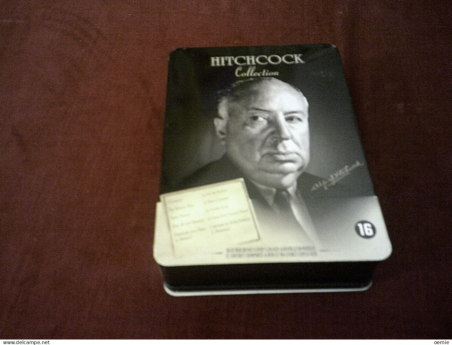 Alfred Hitchcock /  HITCHOCK COLLECTION BOX EN FER 6 DVD - Verzamelingen, Voorwerpen En Reeksen