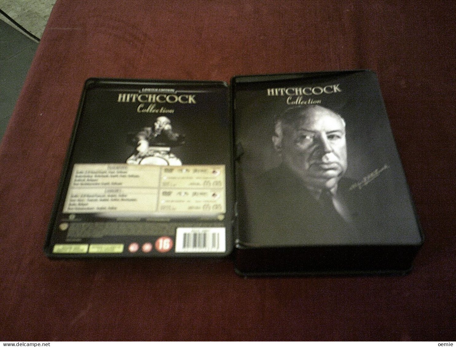 Alfred Hitchcock /  HITCHOCK COLLECTION BOX EN FER 6 DVD - Colecciones & Series