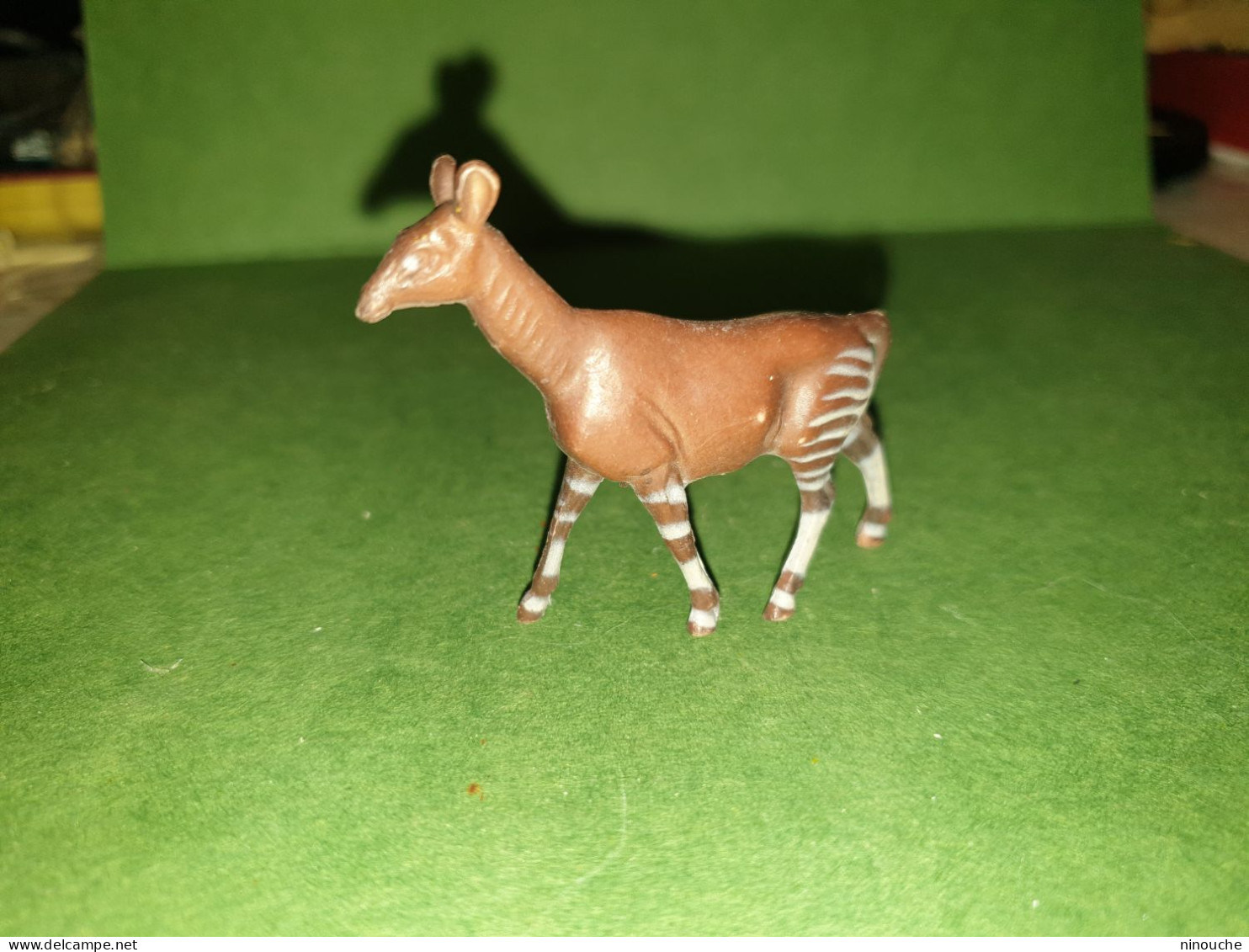 JOUET ANCIEN / FIGURINES / FIGURINE CLAIRET OKAPI / ZOO / MARQUÉE FRANCOIS CLAIRET - Otros & Sin Clasificación