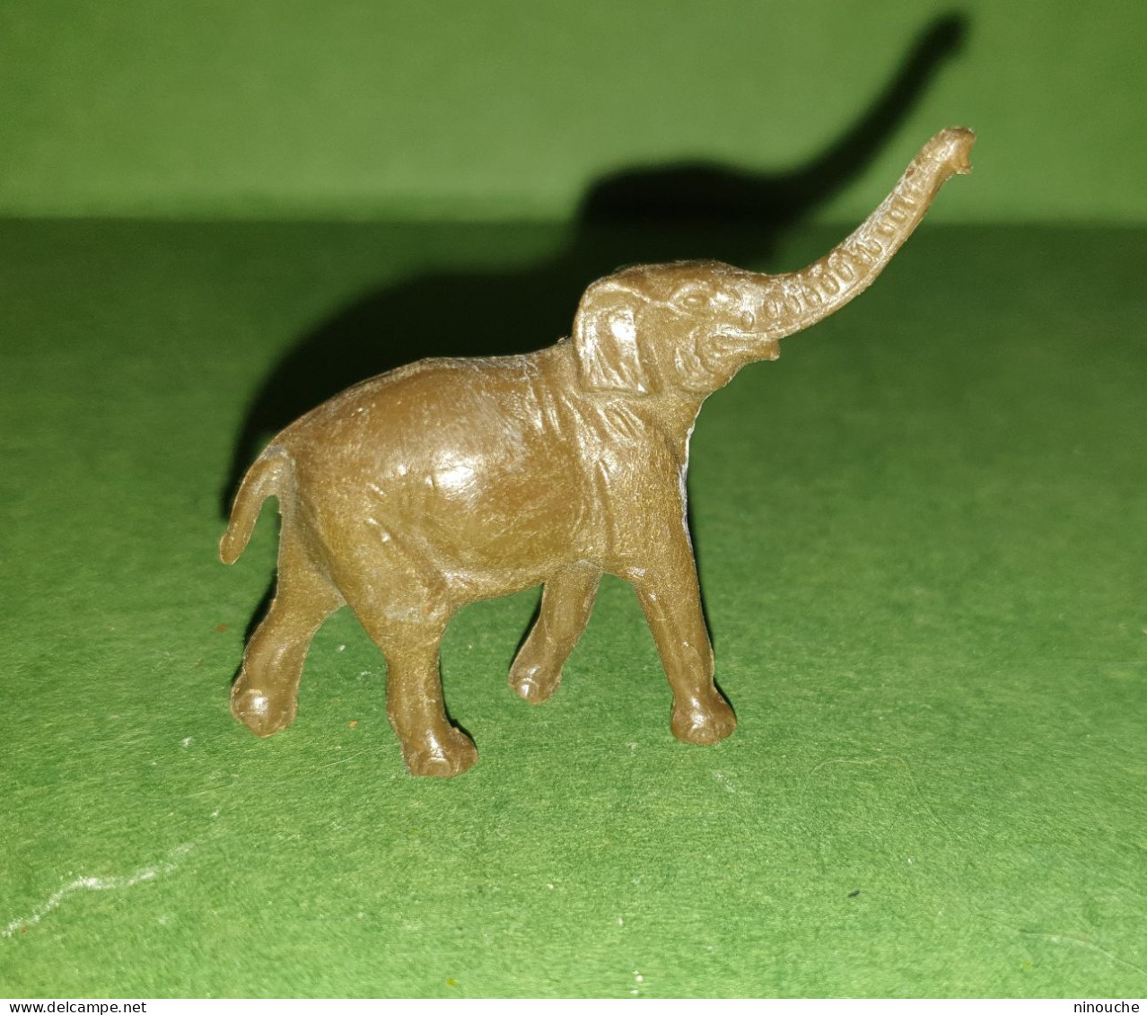 JOUET ANCIEN / FIGURINES / FIGURINE CLAIRET ELEPHANT / ELEPHANTEAU / ZOO - Andere & Zonder Classificatie