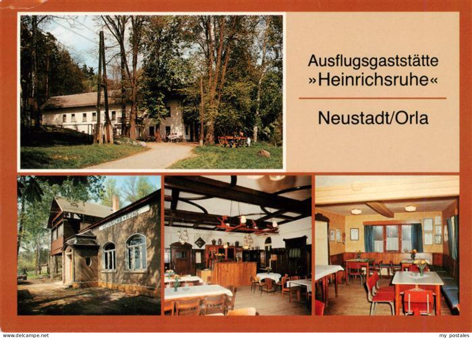 73916935 Neustadt Orla Ausflugsgaststaette Heinrichsruhe Gastraeume - Neustadt / Orla