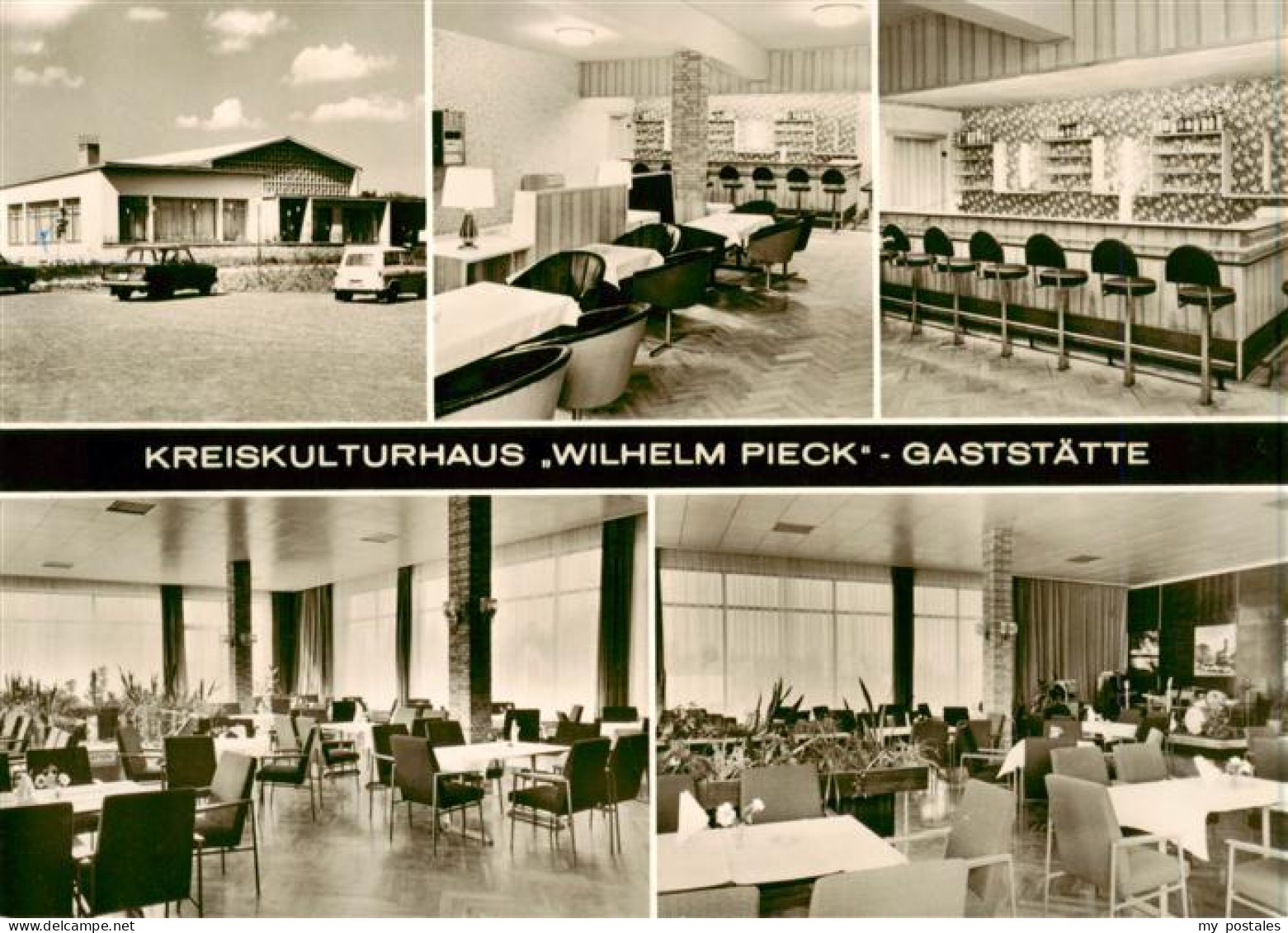 73876674 Kyritz Brandenburg Kreiskulturhaus Wilhelm Pieck Gaststaette Bar Kyritz - Kyritz