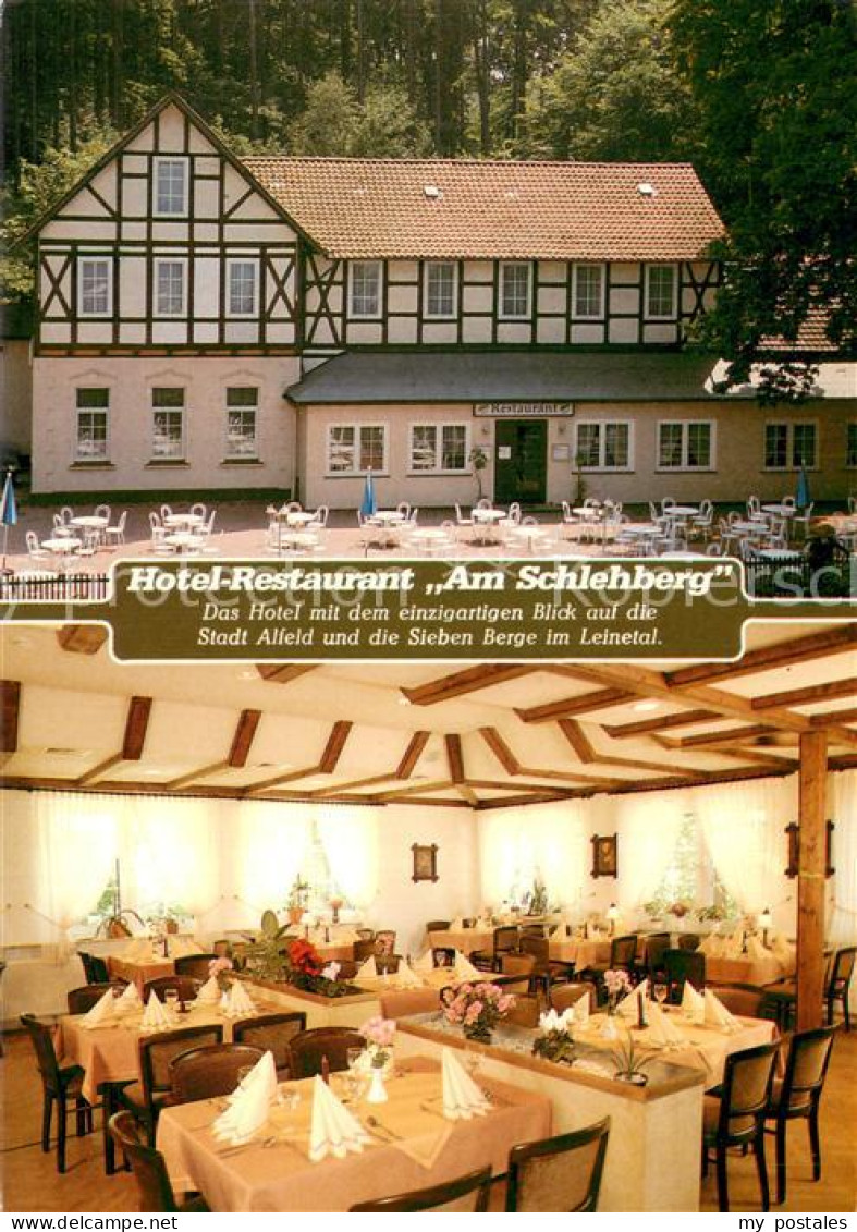 73769616 Alfeld Leine Hotel Restaurant Am Schlehberg Gastraum Alfeld Leine - Alfeld