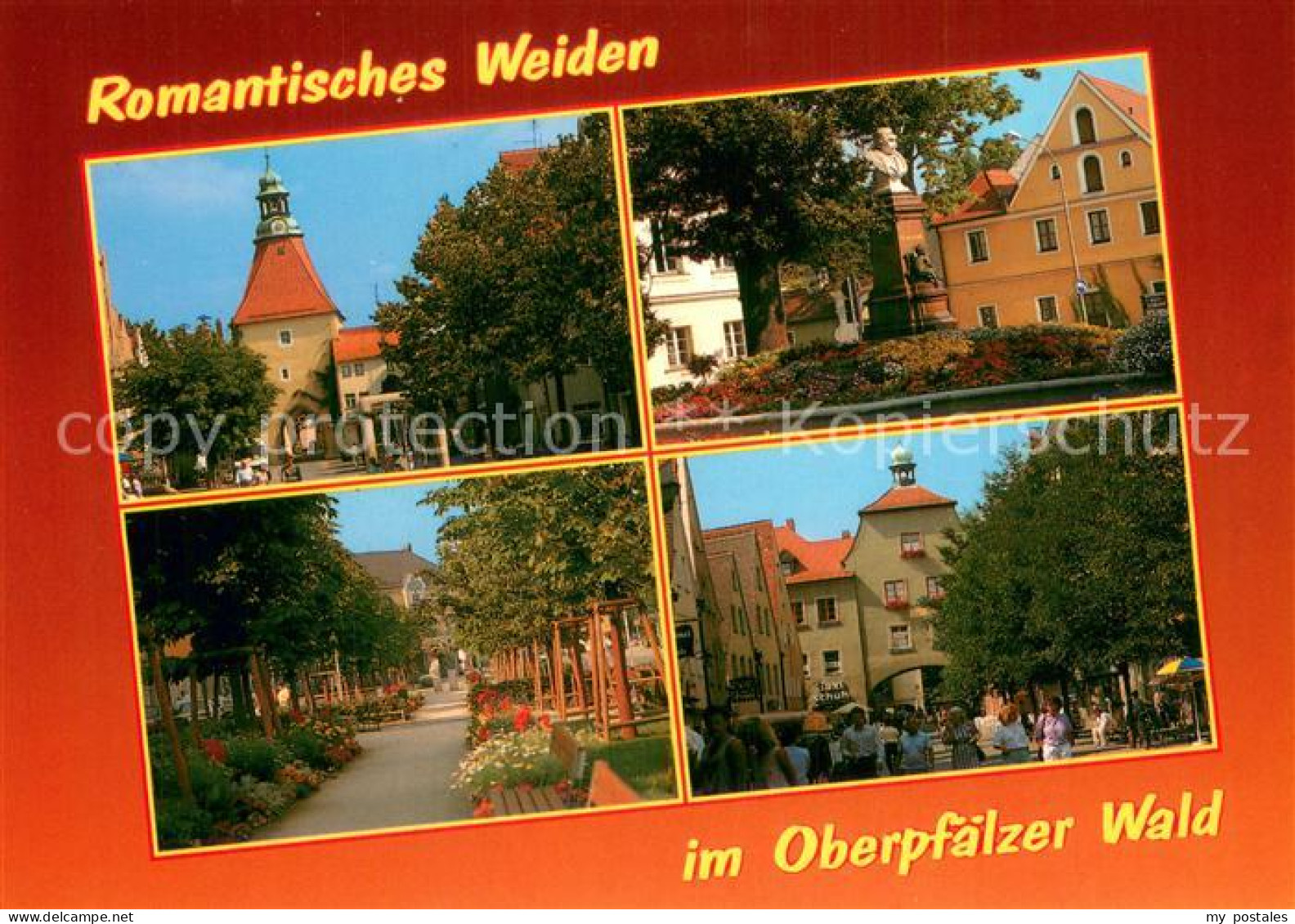 73735846 Weiden Oberpfalz Stadttor Gedenkstein Bueste Innenstadt Parkanlagen Wei - Weiden I. D. Oberpfalz