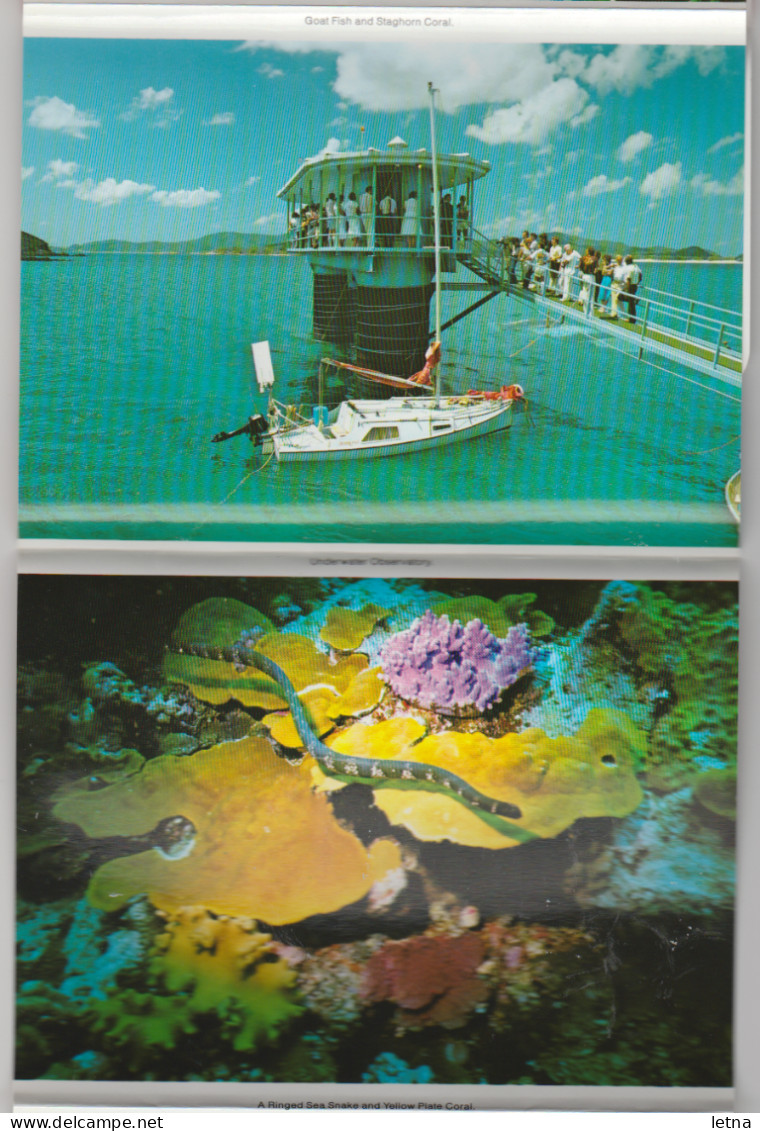 Australia QUEENSLAND QLD Murray Views Folder GREAT KEPPEL ISLAND Capricorn Coast Postcard Views C1980s - Autres & Non Classés