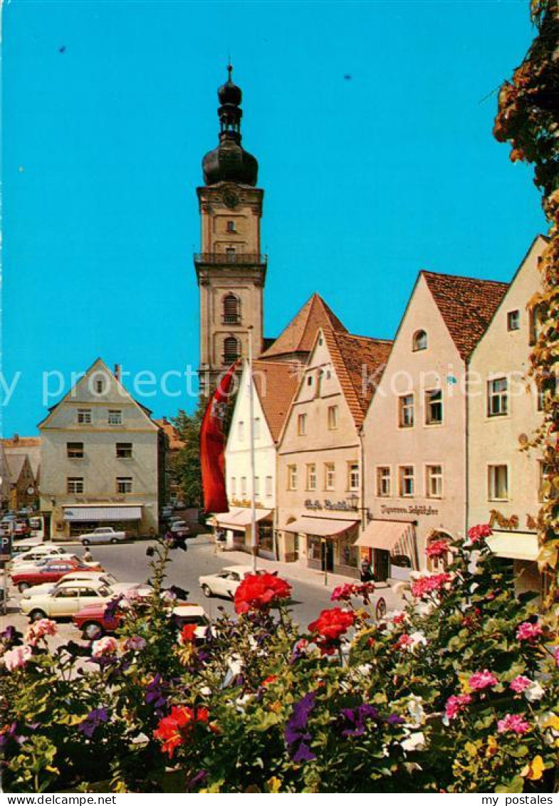 73735841 Weiden Oberpfalz Oberer Markt Mit St. Michael Kirche Weiden Oberpfalz - Weiden I. D. Oberpfalz