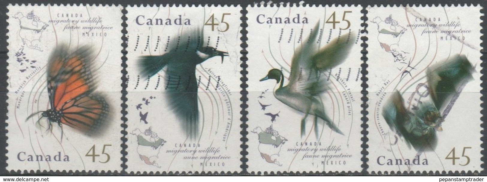 Canada - #1563-66(4) - Used - Used Stamps