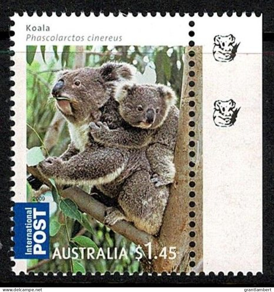 Australia 2009 Bush Babies $1.45 Koala International MNH - 2 Koala Reprint - Ongebruikt