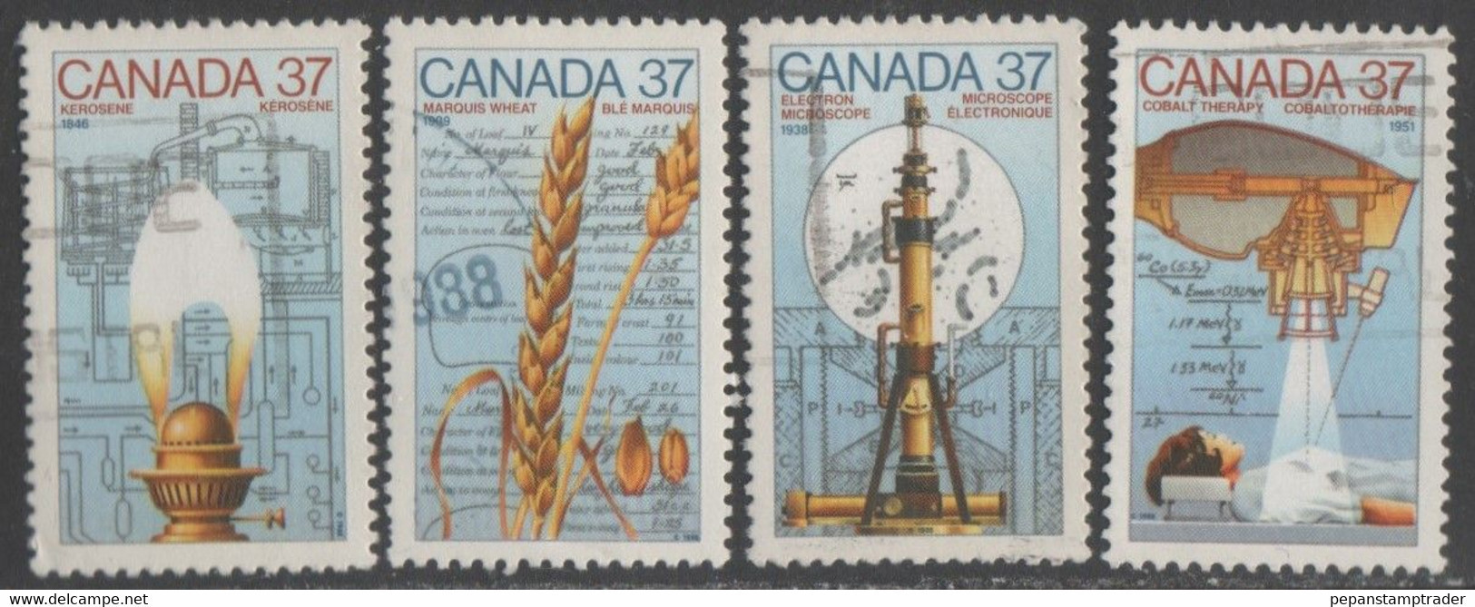 Canada - #1206-09(4) - Used - Used Stamps