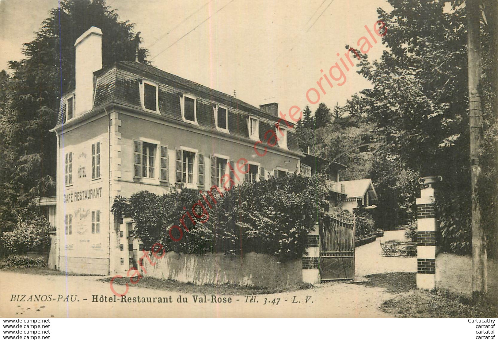 64.  BIZANOS PAU .  Hôtel Restaurant Du Val Rose . - Bizanos