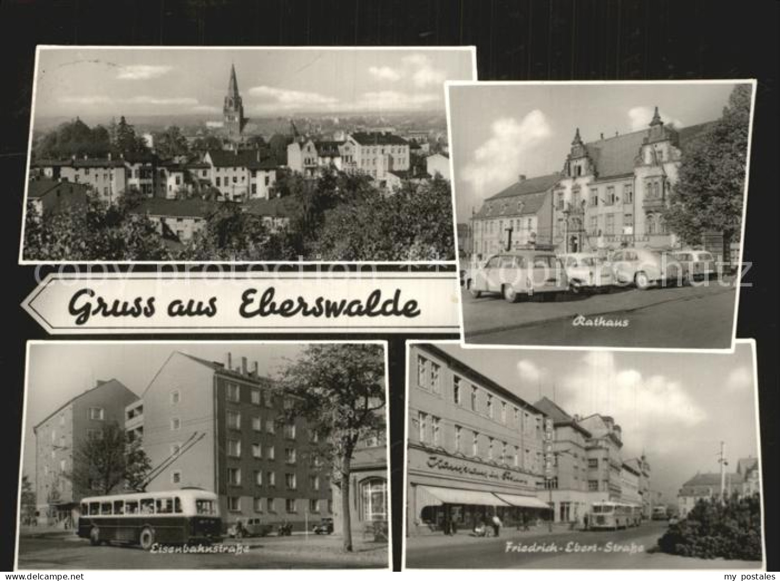 72474727 Eberswalde Rathaus Friedrich Ebert Strasse Eisenbahnstrasse Eberswalde - Eberswalde