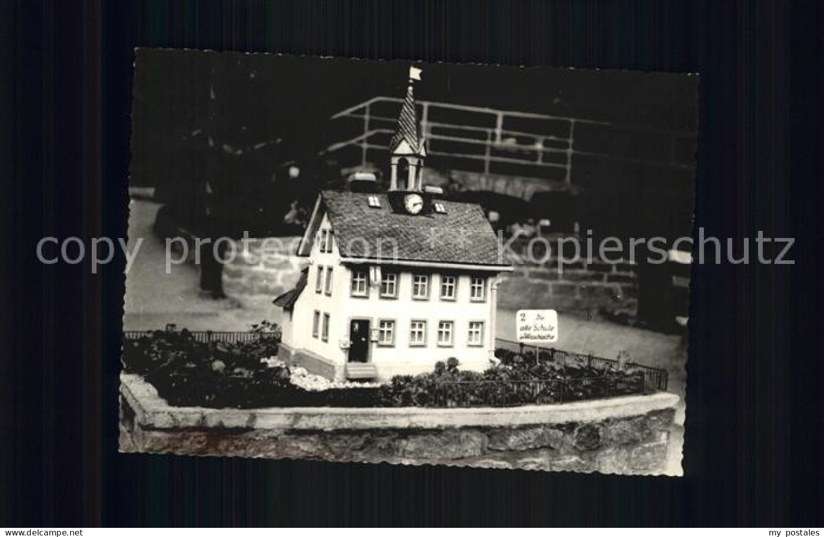 72474713 Waschleithe Kulturanlage Heimatecke Modell Alte Schule Beierfeld Erzgeb - Grünhain