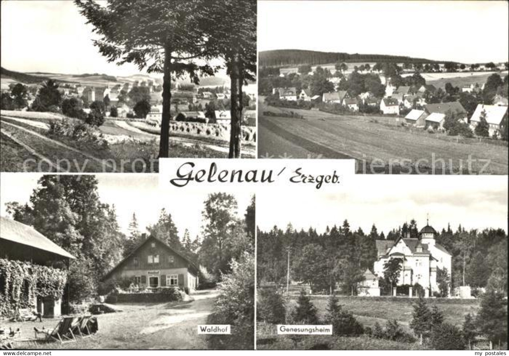 72474655 Gelenau Erzgebirge Waldhof Genesungsheim  Gelenau Erzgebirge - Gelenau