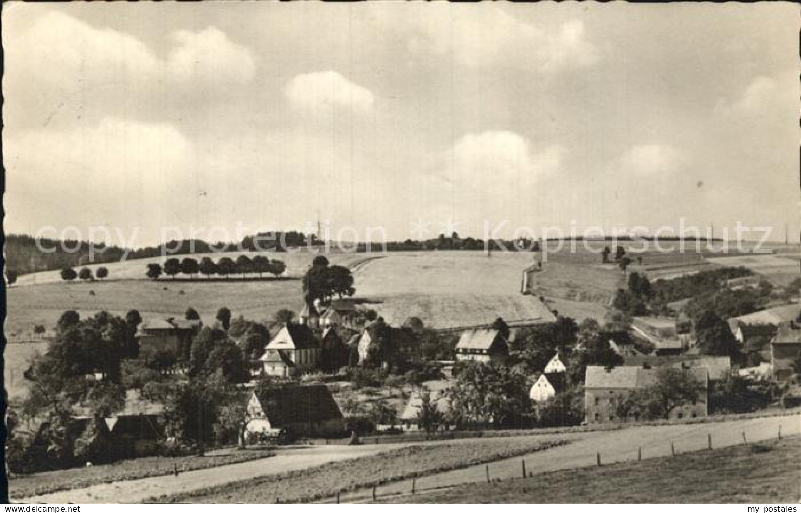 72471870 Klingenberg Sachsen Blick Auf Das Dorf Pretzschendorf - Klingenberg (Sachsen)