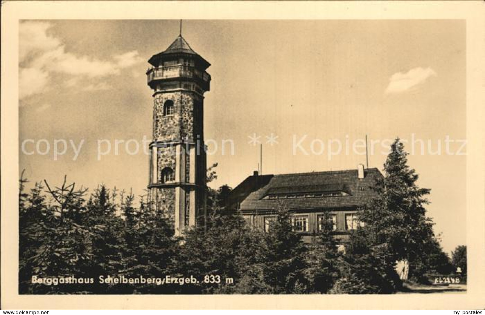 72471831 Scheibenberg Berggasthaus Aussichtsturm Scheibenberg Erzgebirge - Scheibenberg