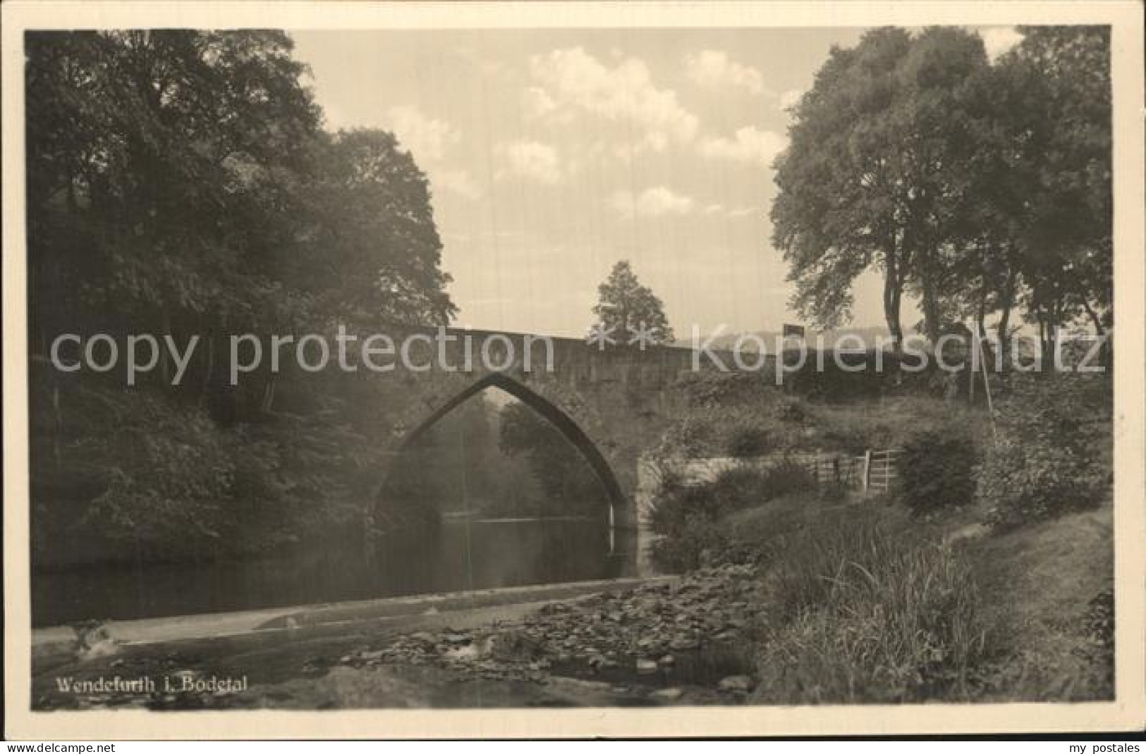 72471680 Wendefurth Im Bodetal Bruecke Wendefurth - Altenbrak