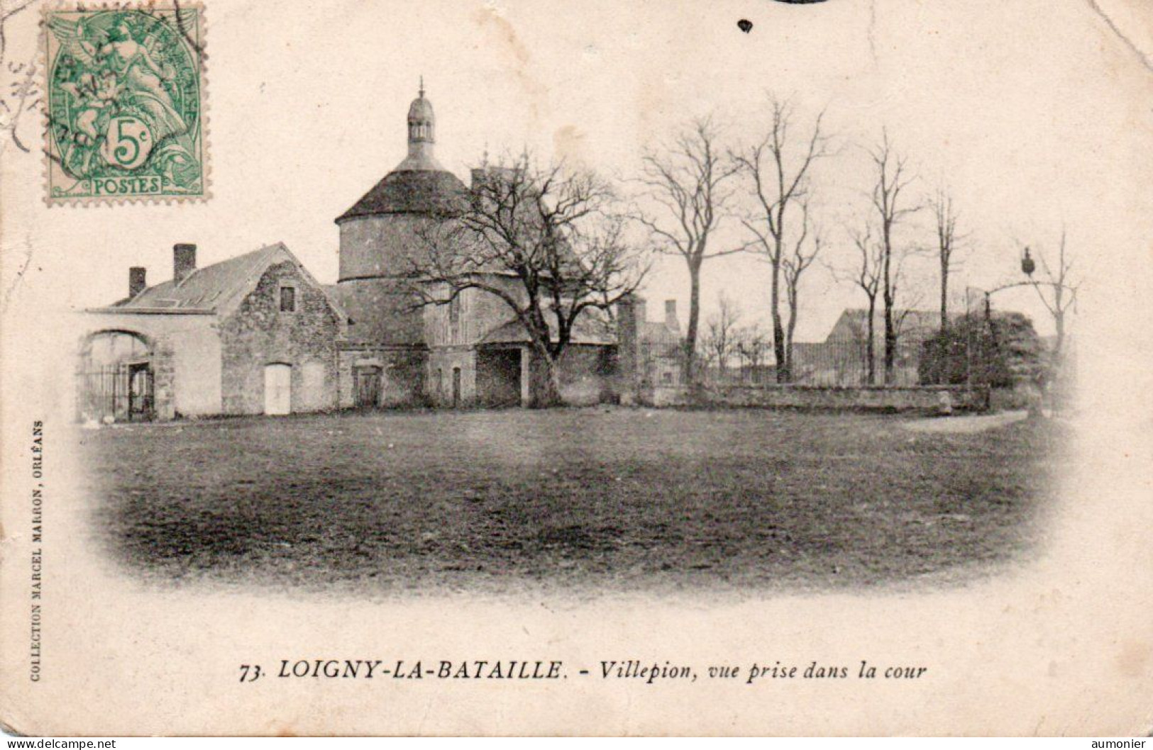 LOIGNY LA BATAILLE ( 28 ) - Villepion , Vue Prise Dans La Cour . - Loigny