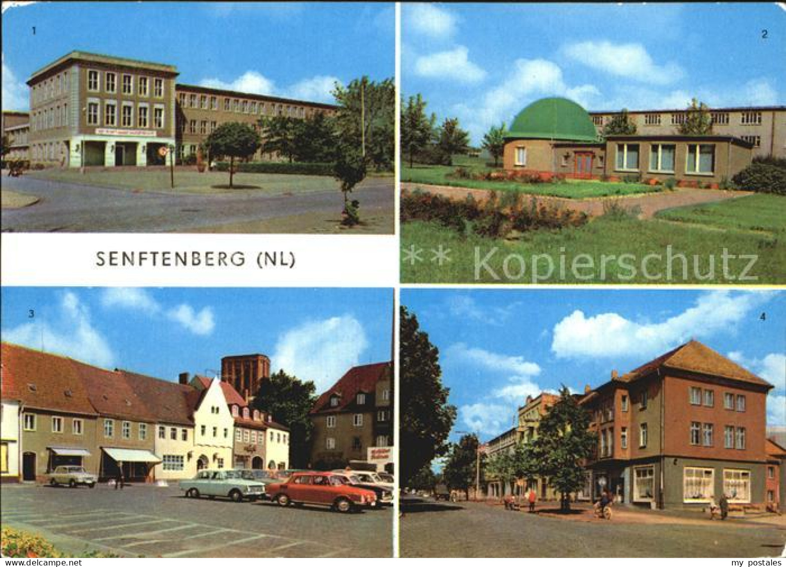 72467326 Senftenberg Niederlausitz Ingenieurschule Planetarium HOG StadtCafe Sen - Brieske