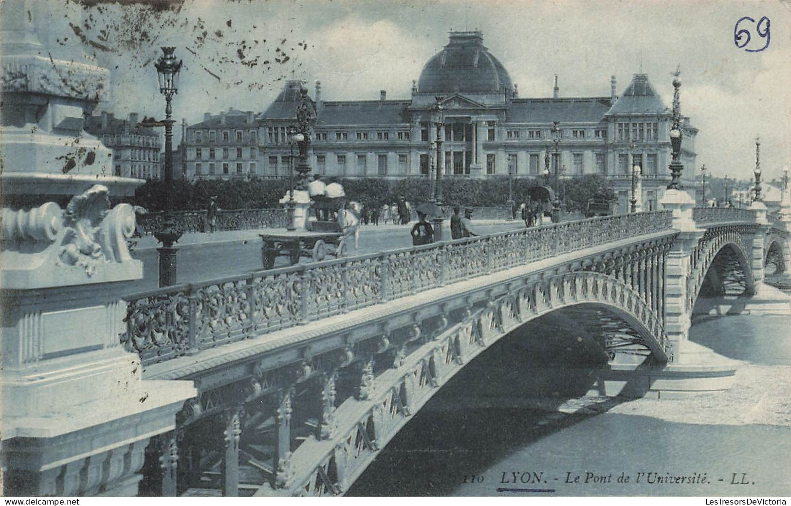 FRANCE - Lyon - Vue Panoramyque Du Pont De L'uninvirsité - L L - Carte Postale - Otros & Sin Clasificación