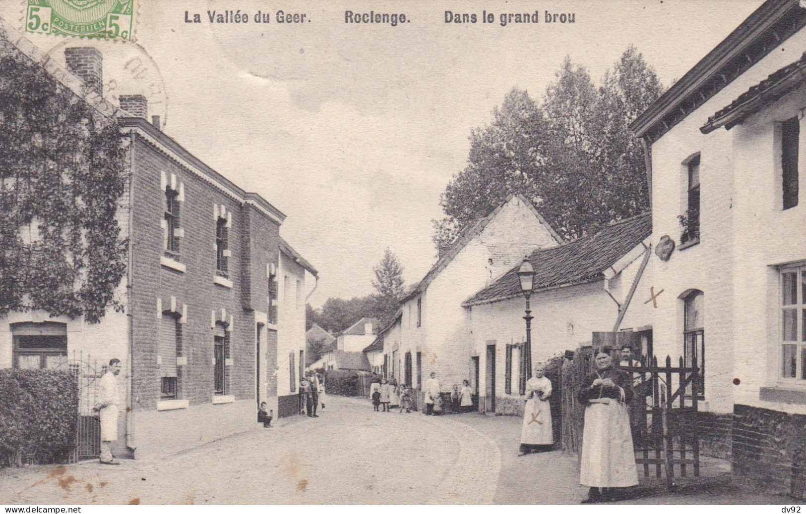 BELGIQUE LA VALLEE DU GEER ROCLENGE DANS LE GRAND BROU - Bassenge