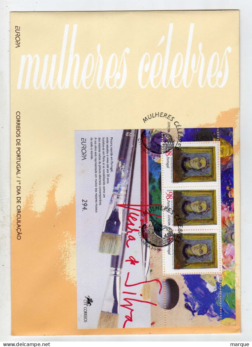 Enveloppe 1er Jour PORTUGAL Oblitération CTT LISBOA 03/05/1996 - FDC