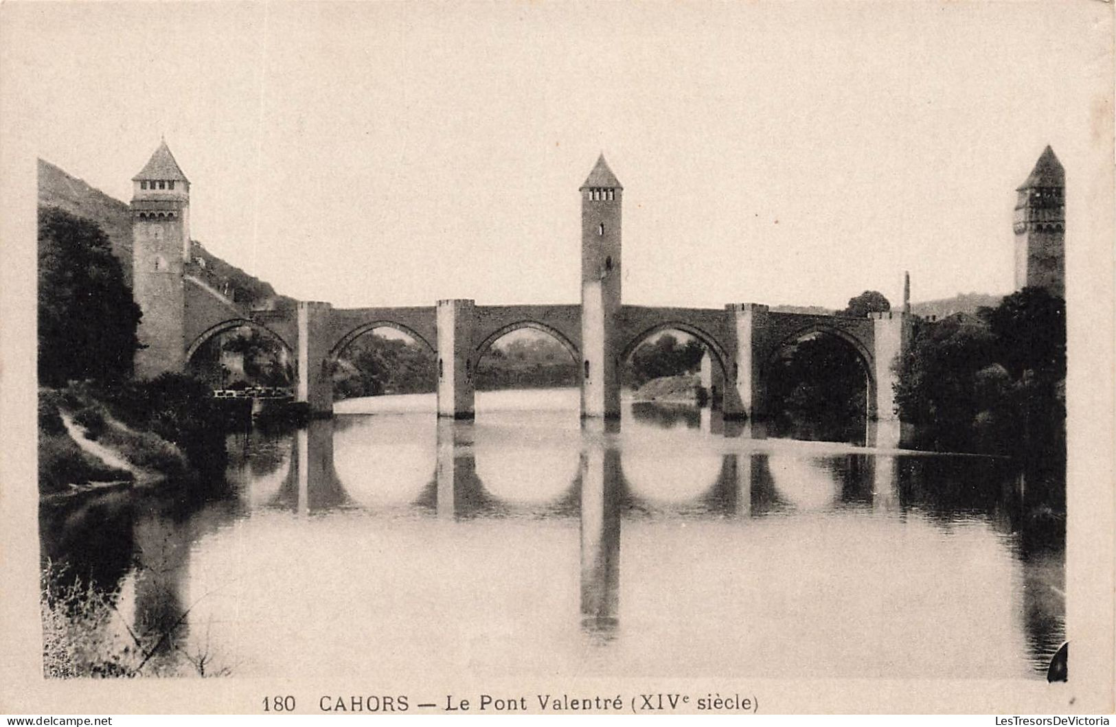 FRANCE -  Cahors - Vue Générale Du Pont Valentré - Carte Postale Ancienne - Cahors